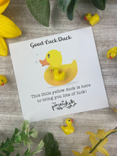 Load image into Gallery viewer, Good Luck Duck!