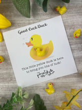 Load image into Gallery viewer, Good Luck Duck!
