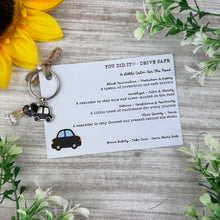 Load image into Gallery viewer, Drive Safe Keyring