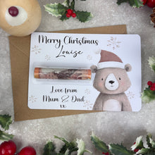 Load image into Gallery viewer, Personalised Christmas Cash Holder - Festive Friends