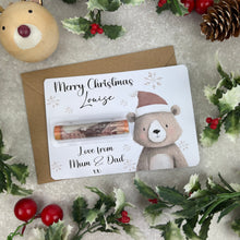 Load image into Gallery viewer, Personalised Christmas Cash Holder - Festive Friends-The Persnickety Co