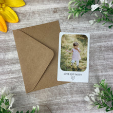 Load image into Gallery viewer, Personalised Photo Wallet Card for Dad, Dog Dad or Grandad
