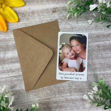 Load image into Gallery viewer, Personalised Photo Wallet Card for Dad, Dog Dad or Grandad