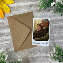 Load image into Gallery viewer, Personalised Photo Wallet Card for Dad, Dog Dad or Grandad
