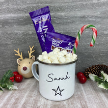 Load image into Gallery viewer, Personalised Enamel Star Mug-The Persnickety Co