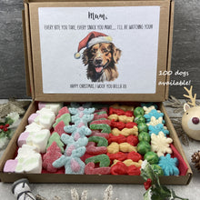 Load image into Gallery viewer, 100 Dogs to Choose - Merry Christmas Personalised Dog Mum/Dad Sweets in a row-The Persnickety Co