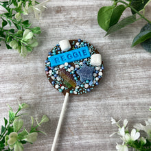 Load image into Gallery viewer, Page Boy Personalised Belgian Chocolate Lollipop