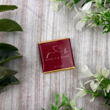 Load image into Gallery viewer, Personalised Autumn Wedding Chocolates