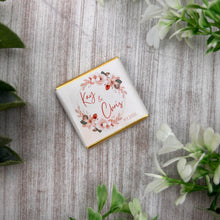 Load image into Gallery viewer, Personalised Autumn Wedding Chocolates