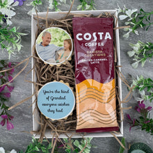 Load image into Gallery viewer, Personalised Photo Grandad Biscuit Gift Box