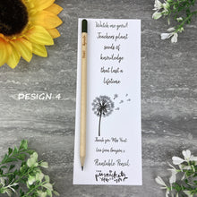 Load image into Gallery viewer, £5.00! Special Offer - 2 Plantable 'Sprout' Teacher Pencils