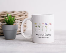 Load image into Gallery viewer, Grandma's Garden Personalised Mug-The Persnickety Co