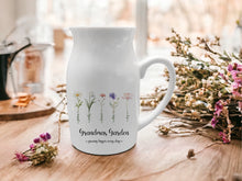 Load image into Gallery viewer, Mother's Day Personalised Jug - Grandmas Garden-The Persnickety Co
