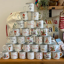 Load image into Gallery viewer, £6.00 Stocking Filler! - Personalised Enamel Mug!!!!-The Persnickety Co