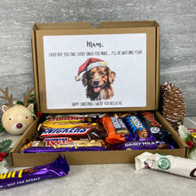 Load image into Gallery viewer, Personalised Christmas Treat Box from the Dog