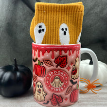 Load image into Gallery viewer, Pink Spooky Vibes Halloween Mug