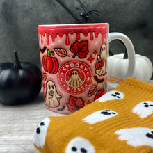 Load image into Gallery viewer, Pink Spooky Vibes Halloween Mug