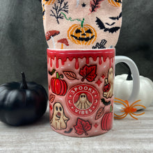 Load image into Gallery viewer, Pink Spooky Vibes Halloween Mug-The Persnickety Co