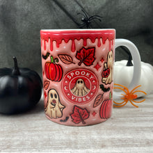 Load image into Gallery viewer, Pink Spooky Vibes Halloween Mug