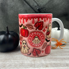 Load image into Gallery viewer, Pink Spooky Vibes Halloween Mug