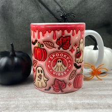 Load image into Gallery viewer, Pink Spooky Vibes Halloween Mug