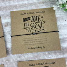 Load image into Gallery viewer, Positive Affirmations Wish Bracelet