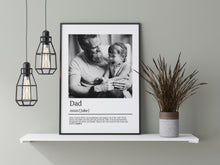Load image into Gallery viewer, Personalised Print For Dad