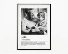 Load image into Gallery viewer, Personalised Print For Dad