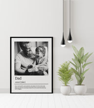 Load image into Gallery viewer, Personalised Print For Dad-The Persnickety Co
