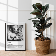 Load image into Gallery viewer, Personalised Print For Dad
