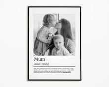 Load image into Gallery viewer, Personalised Print For Mum