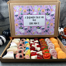Load image into Gallery viewer, Cute Personalised Halloween Sweet Box