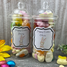 Load image into Gallery viewer, Personalised Easter Bunny Sweet Jar-The Persnickety Co
