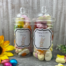 Load image into Gallery viewer, Personalised Easter Bunny Sweet Jar