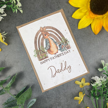 Load image into Gallery viewer, Happy Father's Day - Wildflower Card