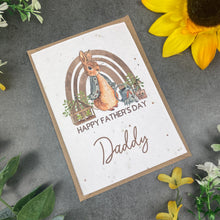 Load image into Gallery viewer, Happy Father's Day - Wildflower Card