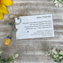 Load image into Gallery viewer, Safe Travels Keyring