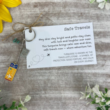 Load image into Gallery viewer, Safe Travels Keyring