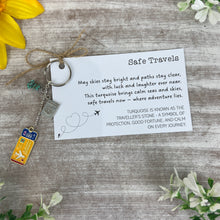 Load image into Gallery viewer, Safe Travels Keyring
