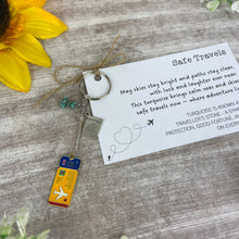 Load image into Gallery viewer, Safe Travels Keyring