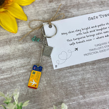 Load image into Gallery viewer, Safe Travels Keyring