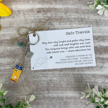 Load image into Gallery viewer, Safe Travels Keyring