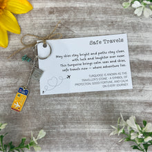 Load image into Gallery viewer, Safe Travels Keyring
