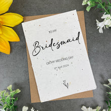 Load image into Gallery viewer, On My Wedding Day Card-The Persnickety Co