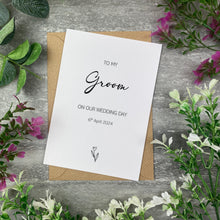 Load image into Gallery viewer, On My Wedding Day Card