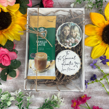 Load image into Gallery viewer, Personalised Coffee & Photo Biscuit Box