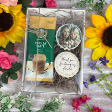 Load image into Gallery viewer, Personalised Thank You Coffee & Biscuit Box