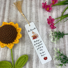 Load image into Gallery viewer, Important Part Of My Story Personalised Teacher Bookmark