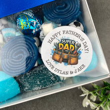 Load image into Gallery viewer, Super Dad Father's Day Personalised Luxury Sweet Box