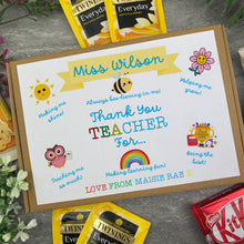 Load image into Gallery viewer, Thank You Teacher - Tea and Biscuit Box